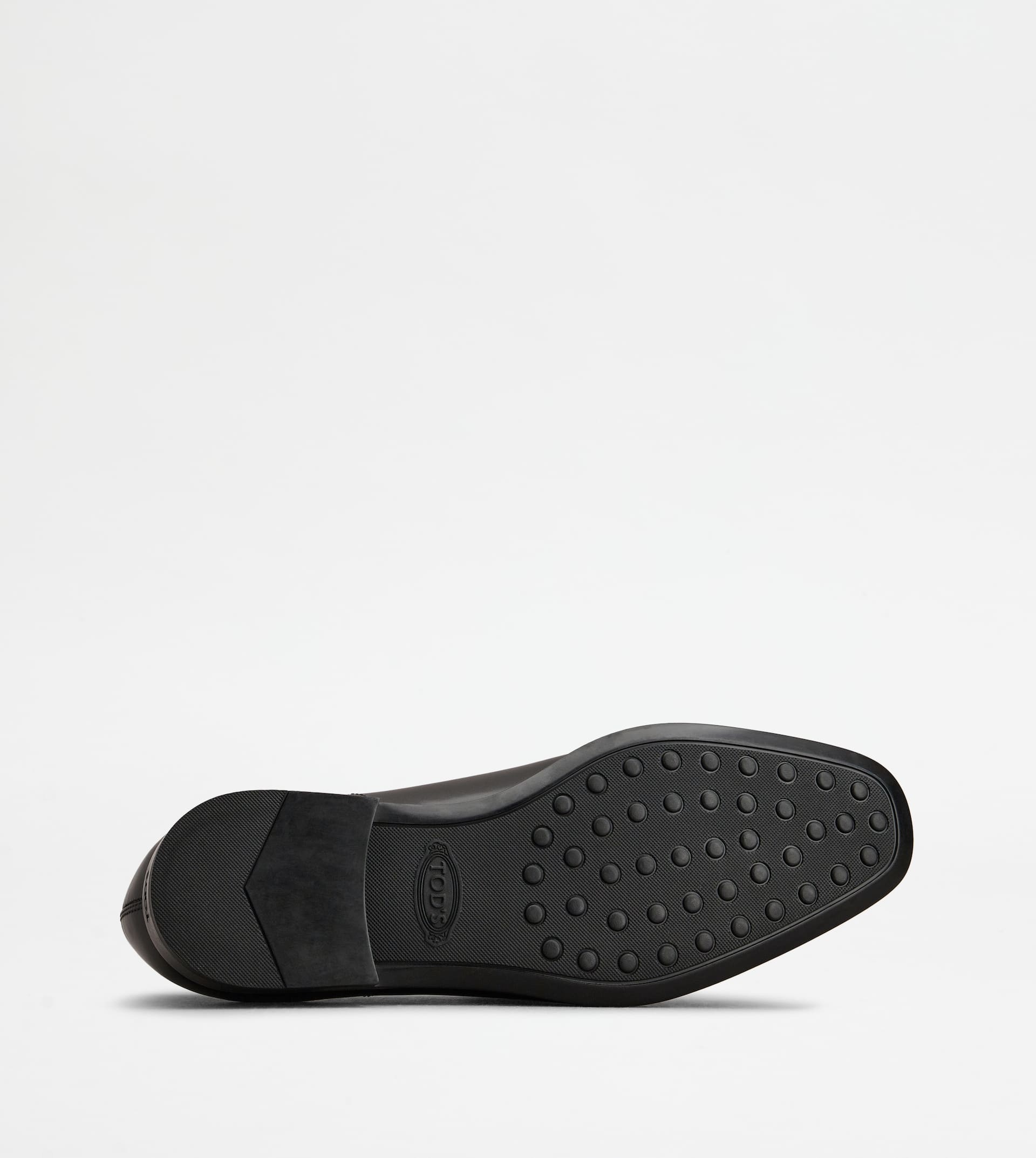 LOAFERS IN LEATHER - BLACK - 5