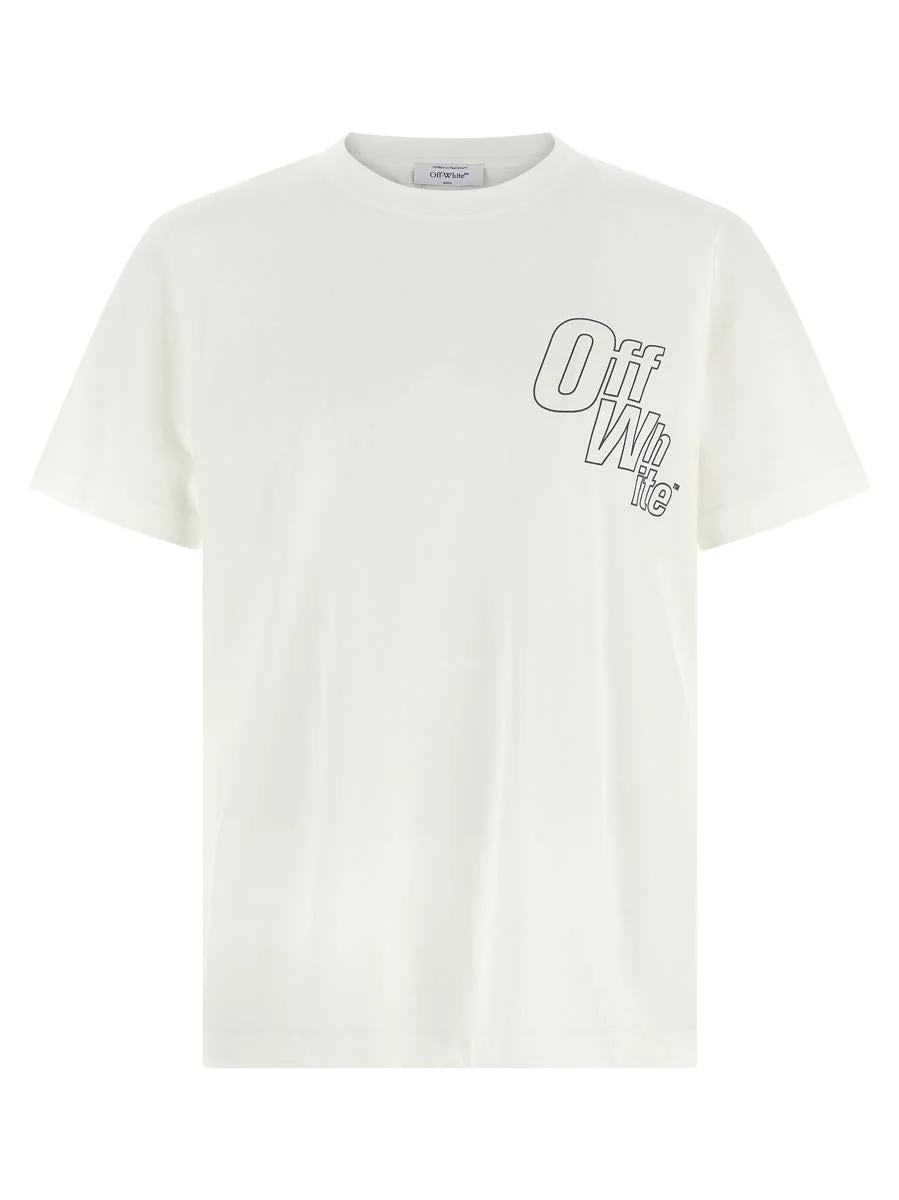 Off-White 'Outline Arrow Slim' T-Shirt - 1