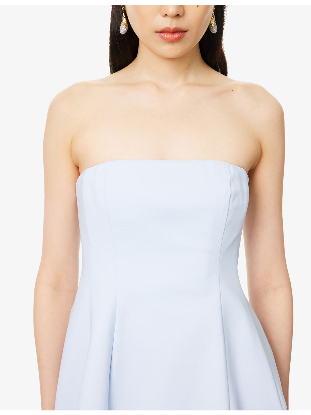 Arta Bustier Strapless Cotton-Blend Mini Dress - 5