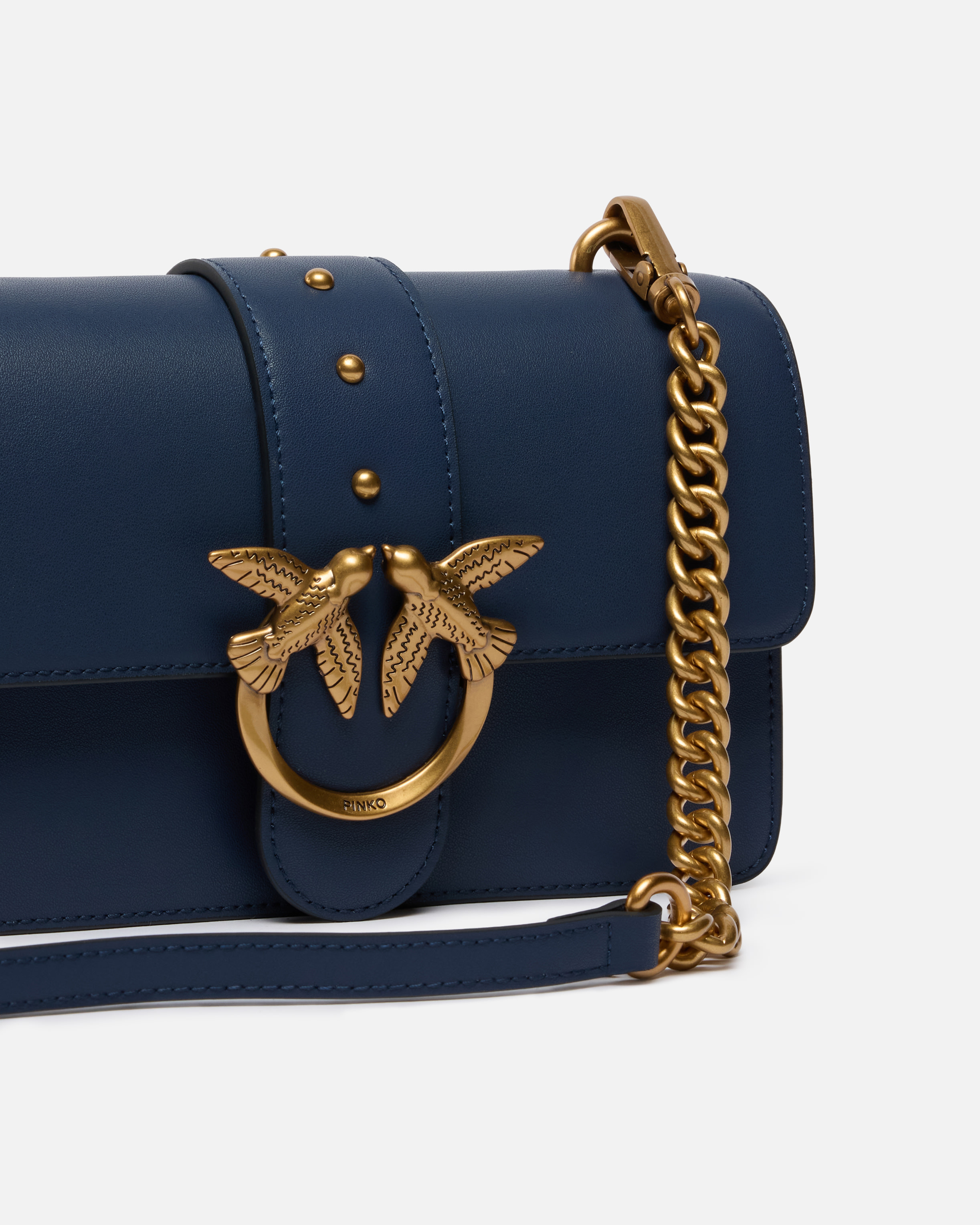 LOVE BAG ONE SMALL CROSSBODY BAG IN LEATHER - 3