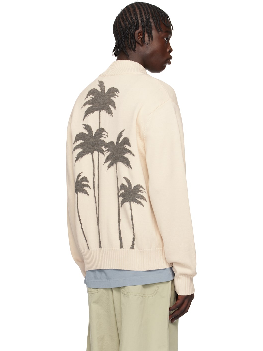 Off-White Palms Knit Track Jacket - 3
