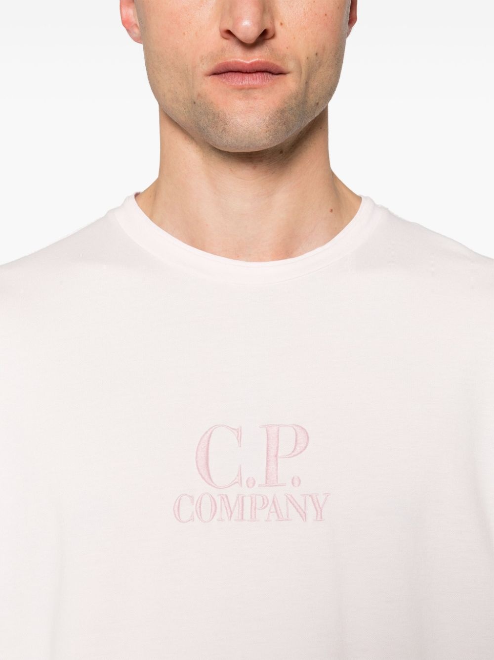 logo-embroidered piquÃ© T-shirt - 5