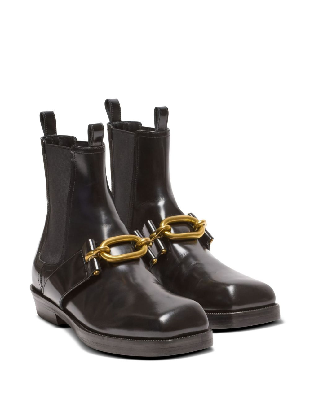 35mm chain-embellished chelsea boots - 2