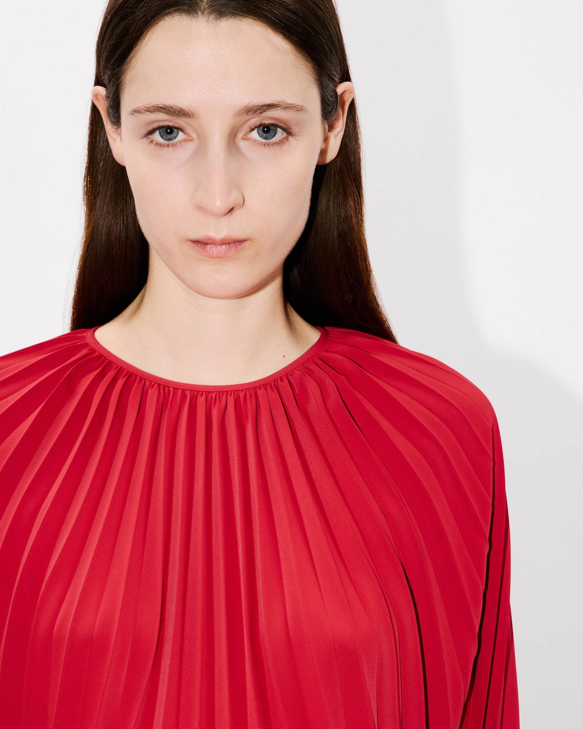 'Sun-ray' pleated blouse - 6