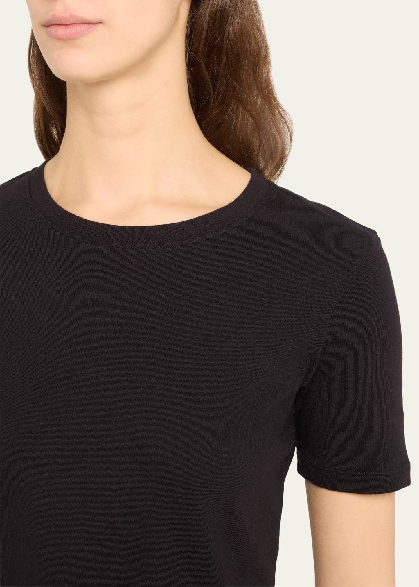Donna Short-Sleeve Cropped Tee - 4