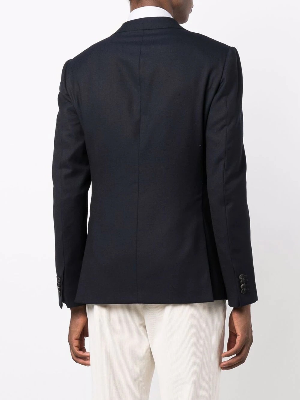 tailored single-breasted blazer - 4