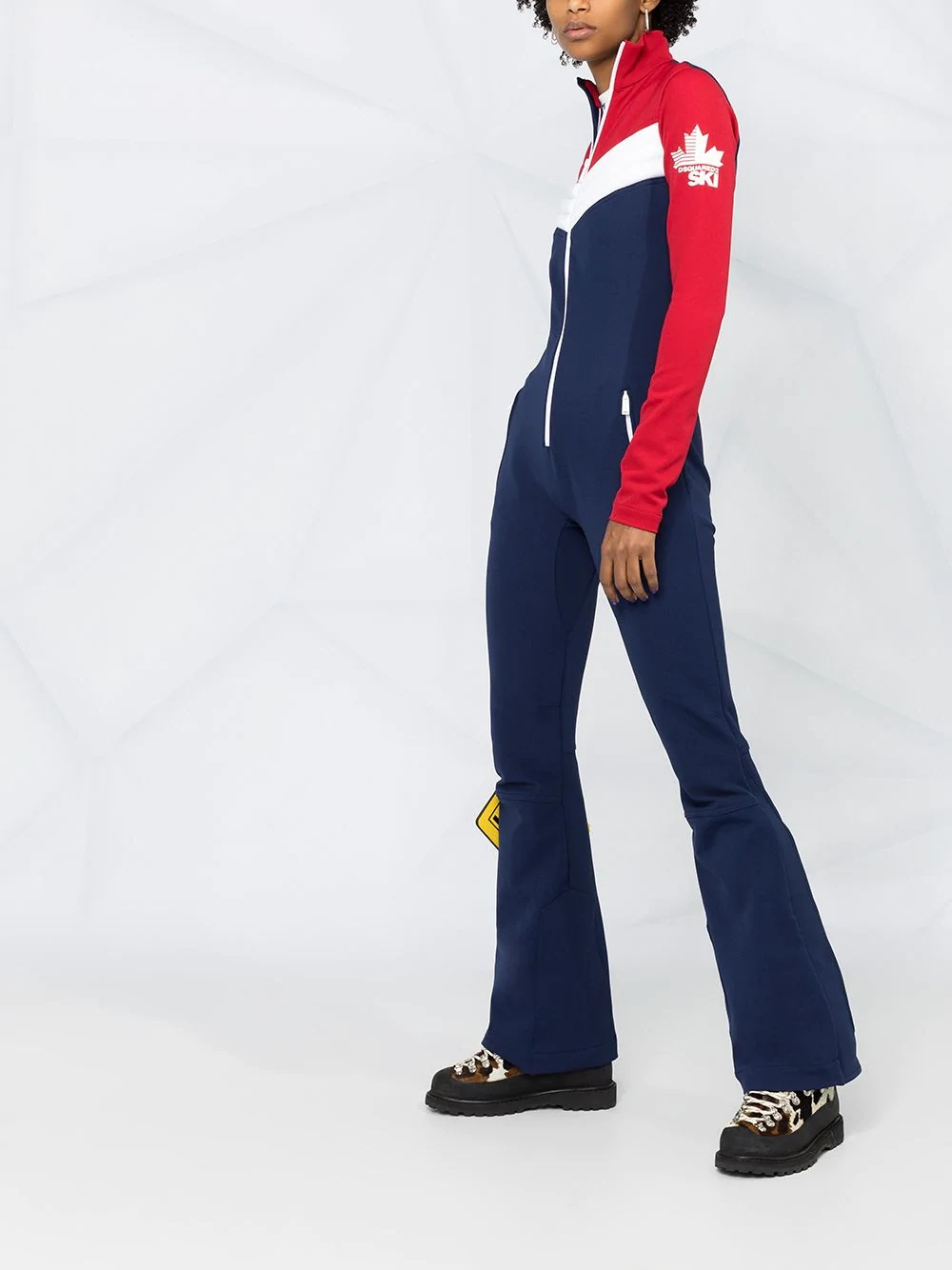 flared ski jumpsuit - 6