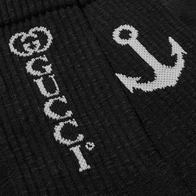 GUCCI Gucci Logo And Anchor Sock outlook