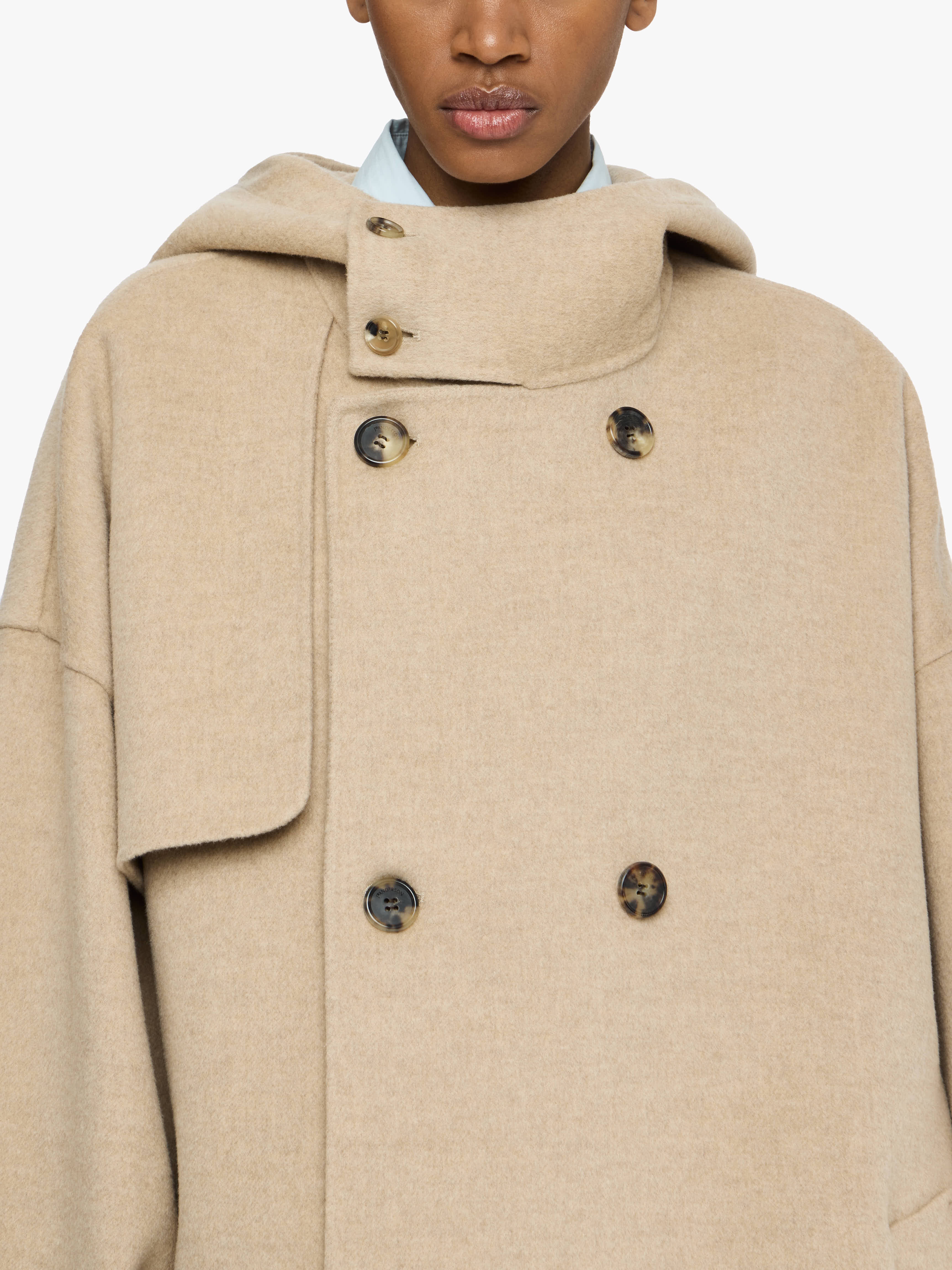 OVERSIZED PEACOAT - 4