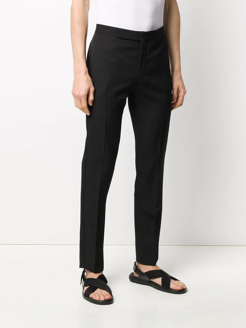 side-stripe tailored trousers - 3