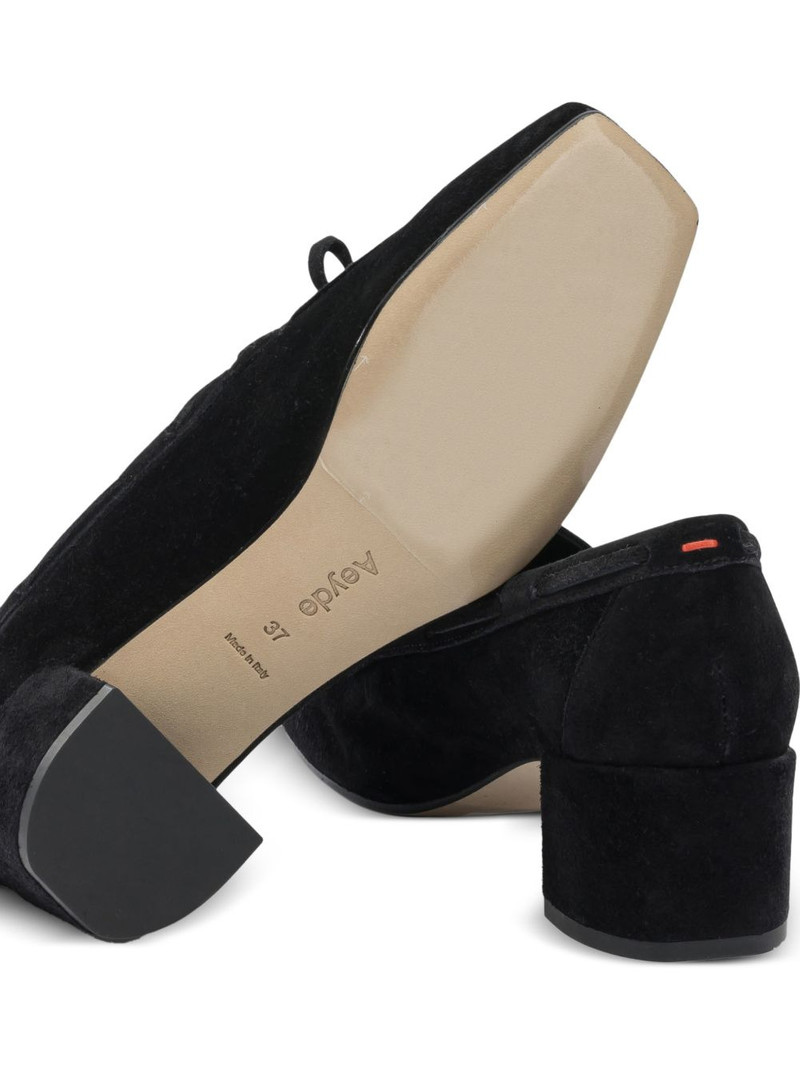 front-tie suede loafers 5