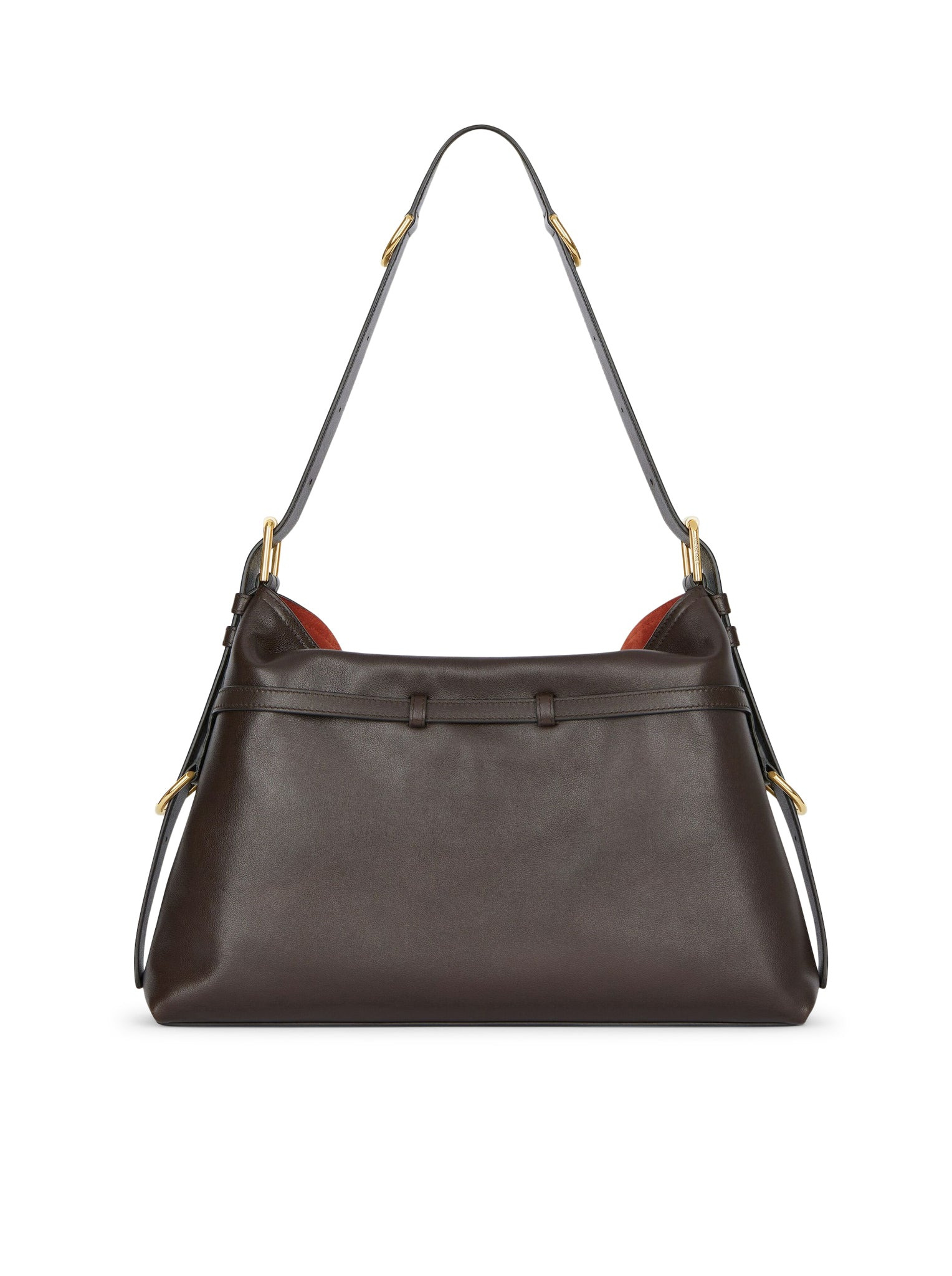 VOYOU MEDIUM BAG IN GLOSSY LEATHER - 3
