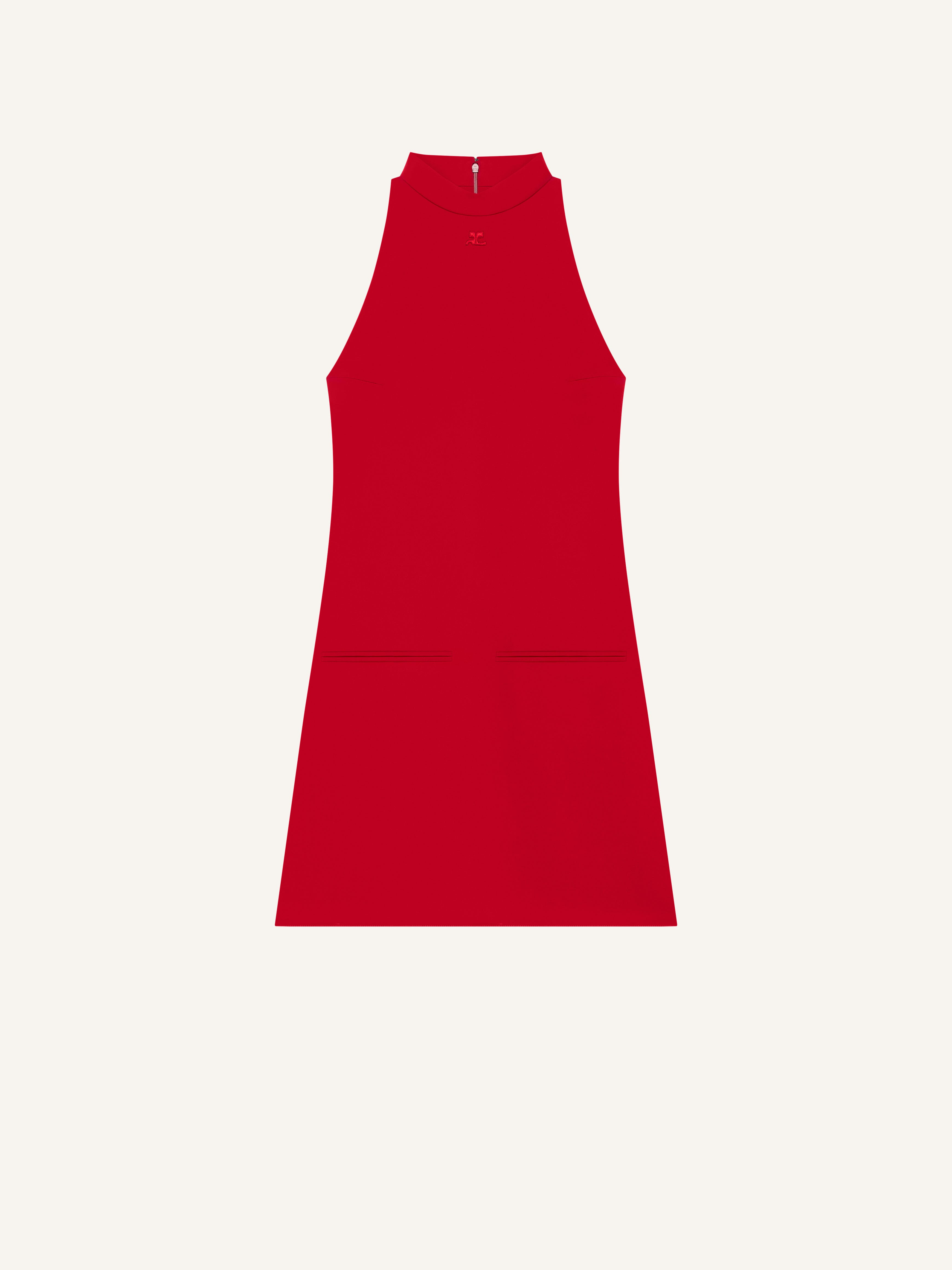 HERITAGE CREPE A-LINE DRESS - 1