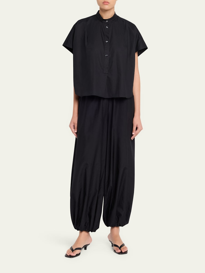 JAMIE HALLER The Amalfi Cotton Poplin Shirt outlook