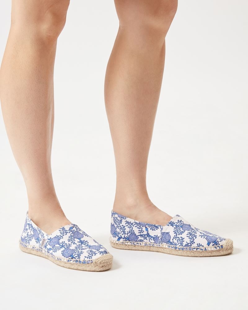 CANAE PRINTED CANVAS ESPADRILLES - 4