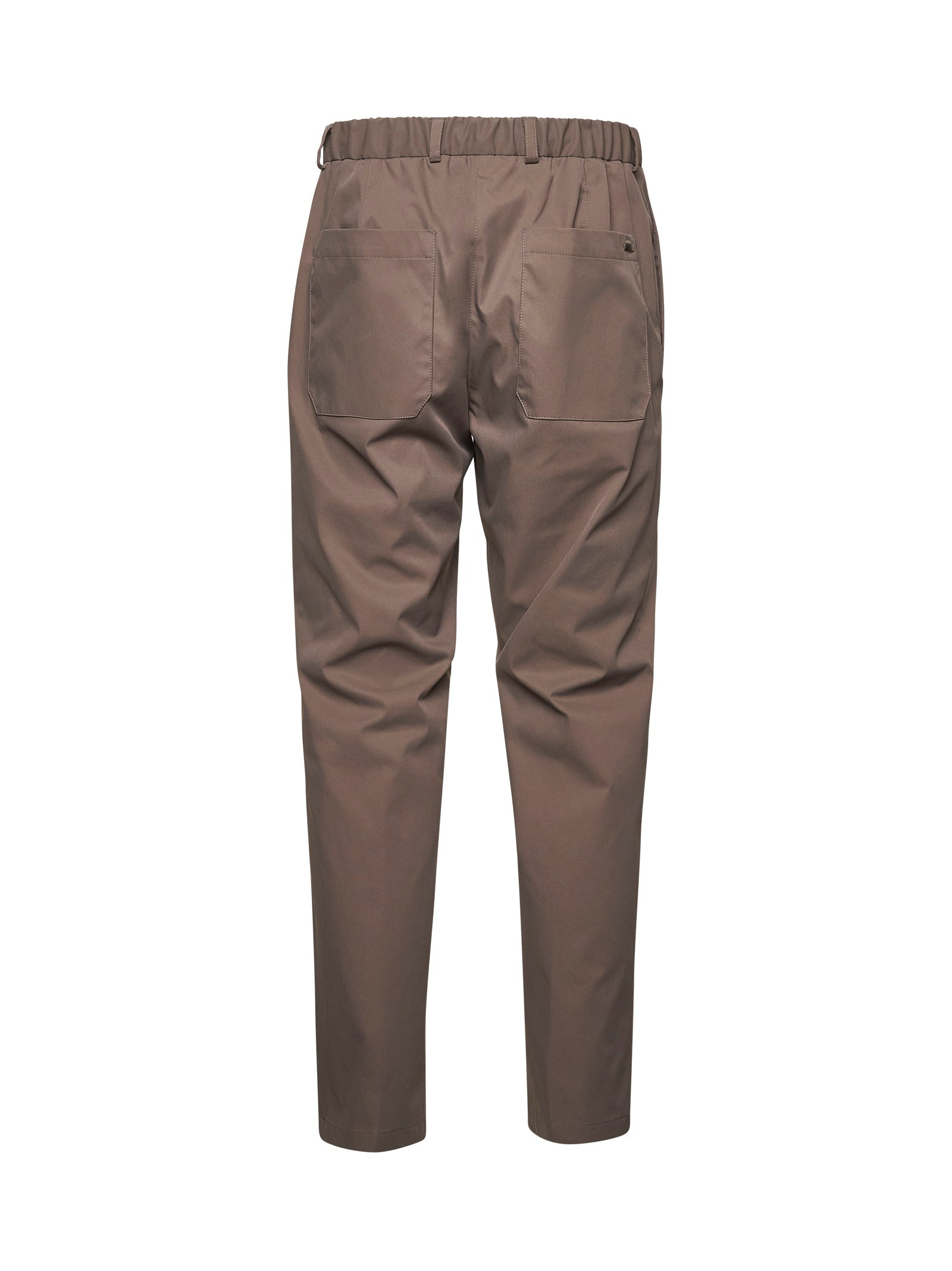 Herno Men Dark Taupe Cotton Feel Trousers - 2