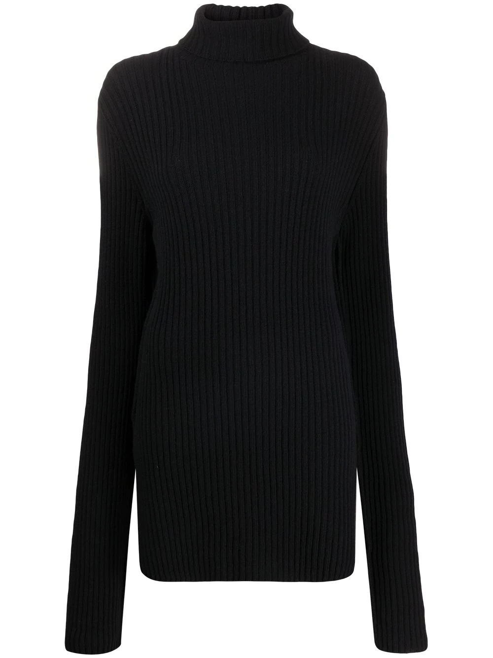 high neck knitted jumper - 1