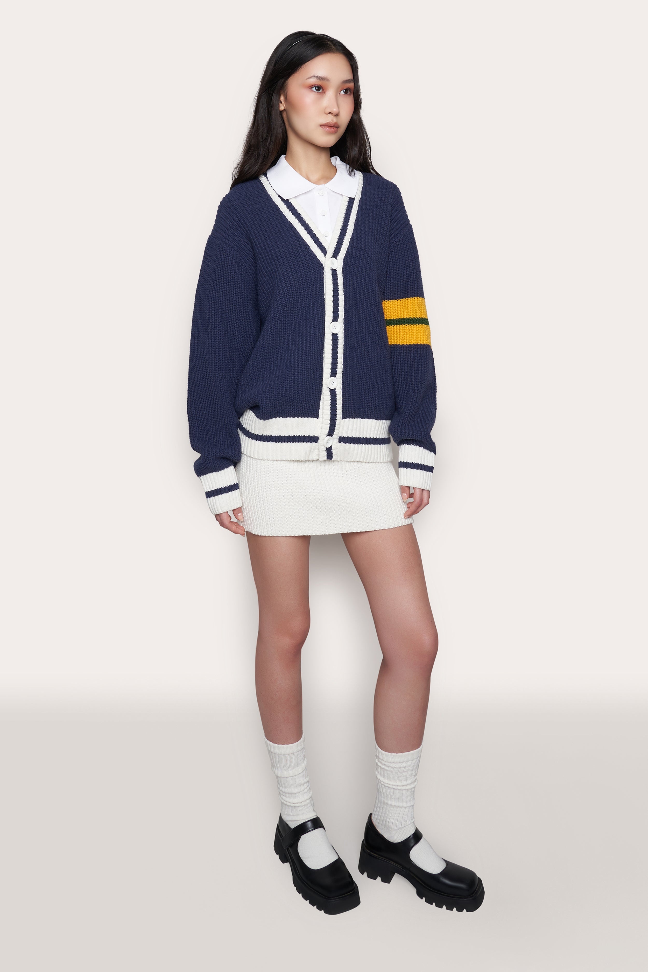 GUIZIO X CHAMPION KNIT CARDIGAN - 7