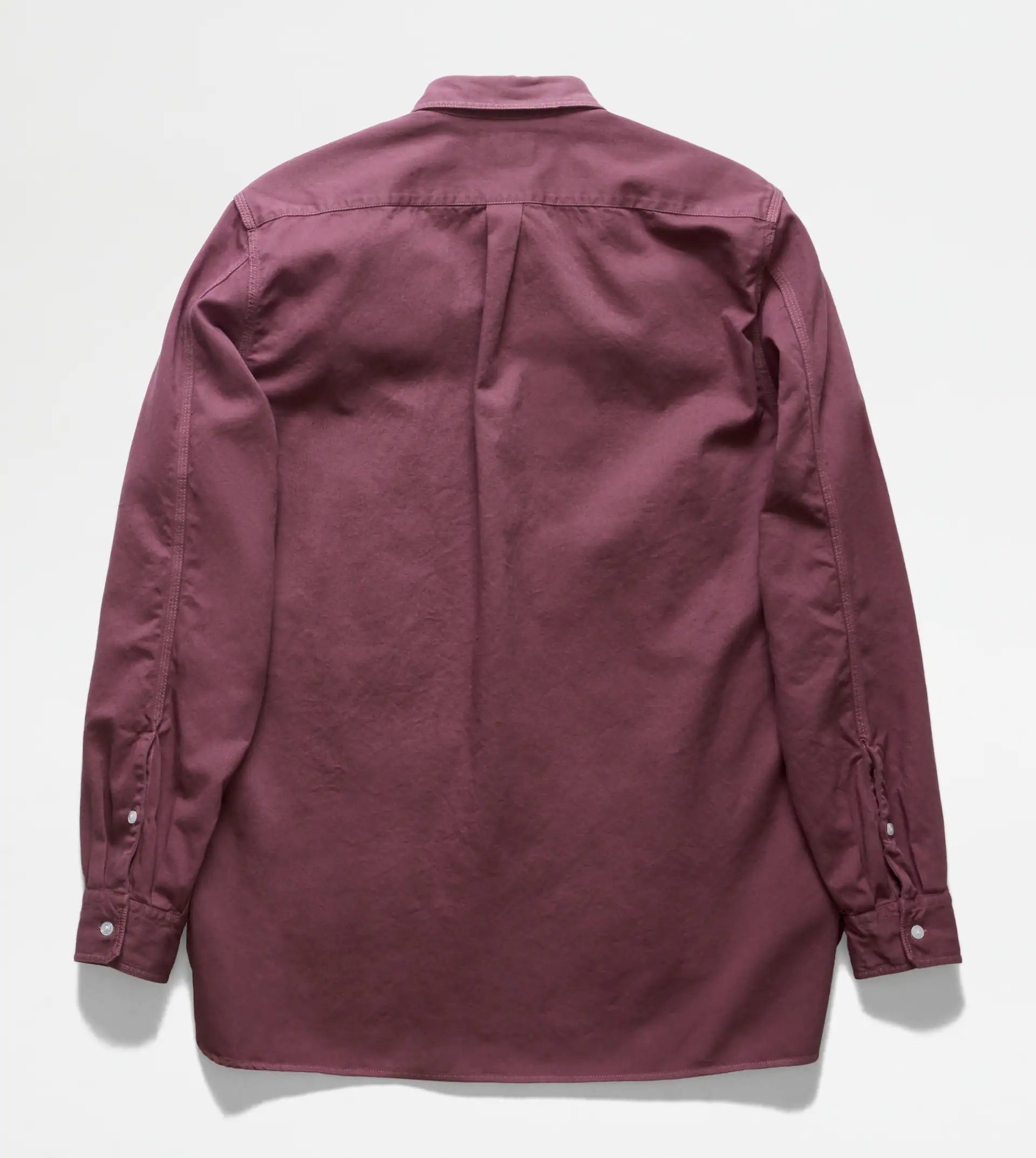 DOUBLE POCKET SHIRT - BURGUNDY - 6