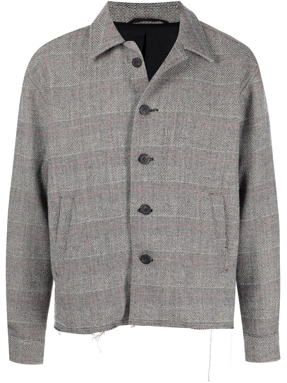 Hemi check-print blazer - 1