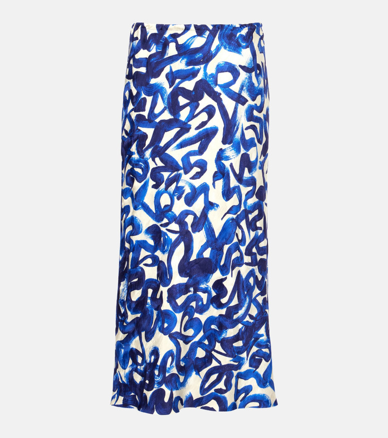 Printed midi skirt - 1