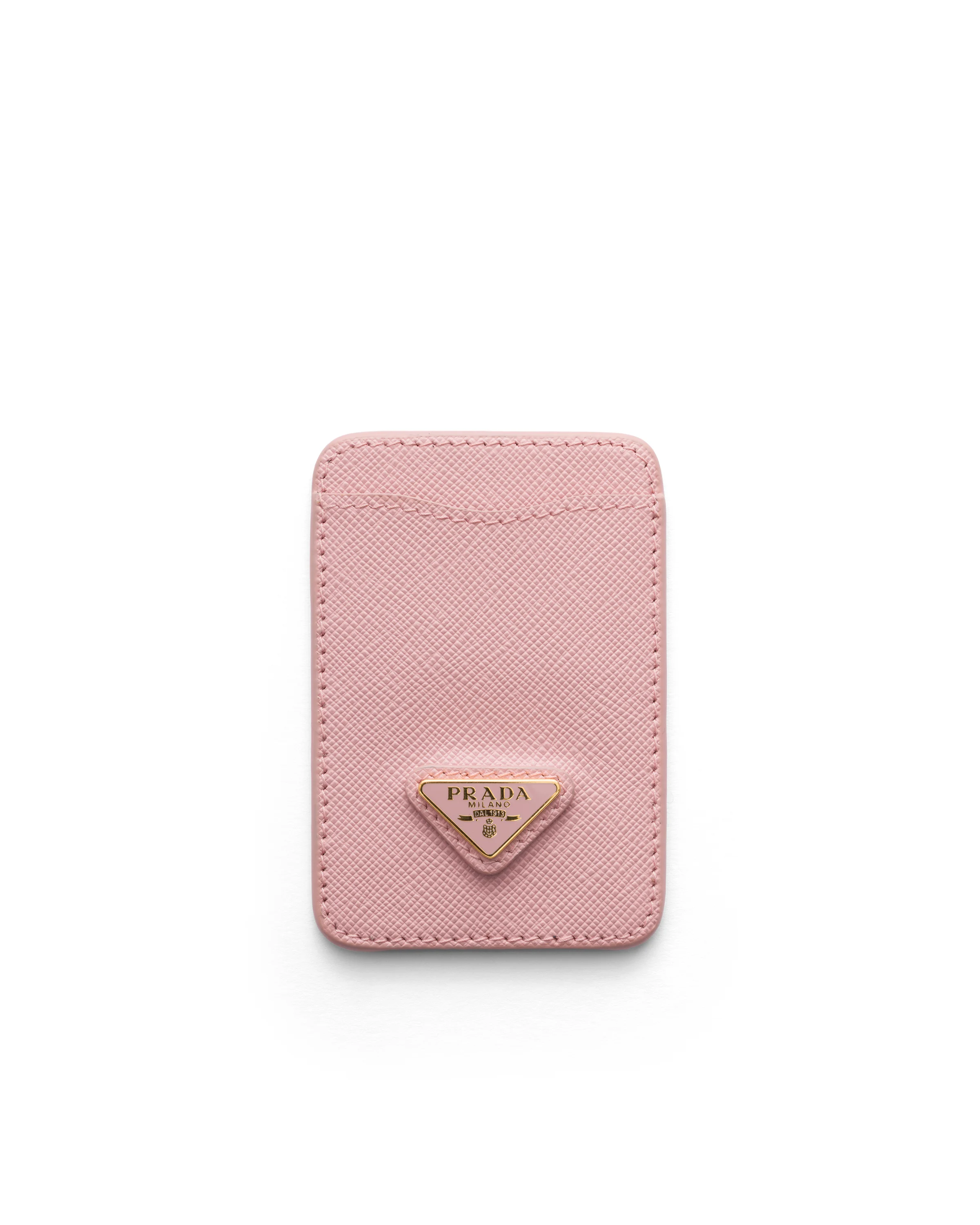 Saffiano leather card holder - 1