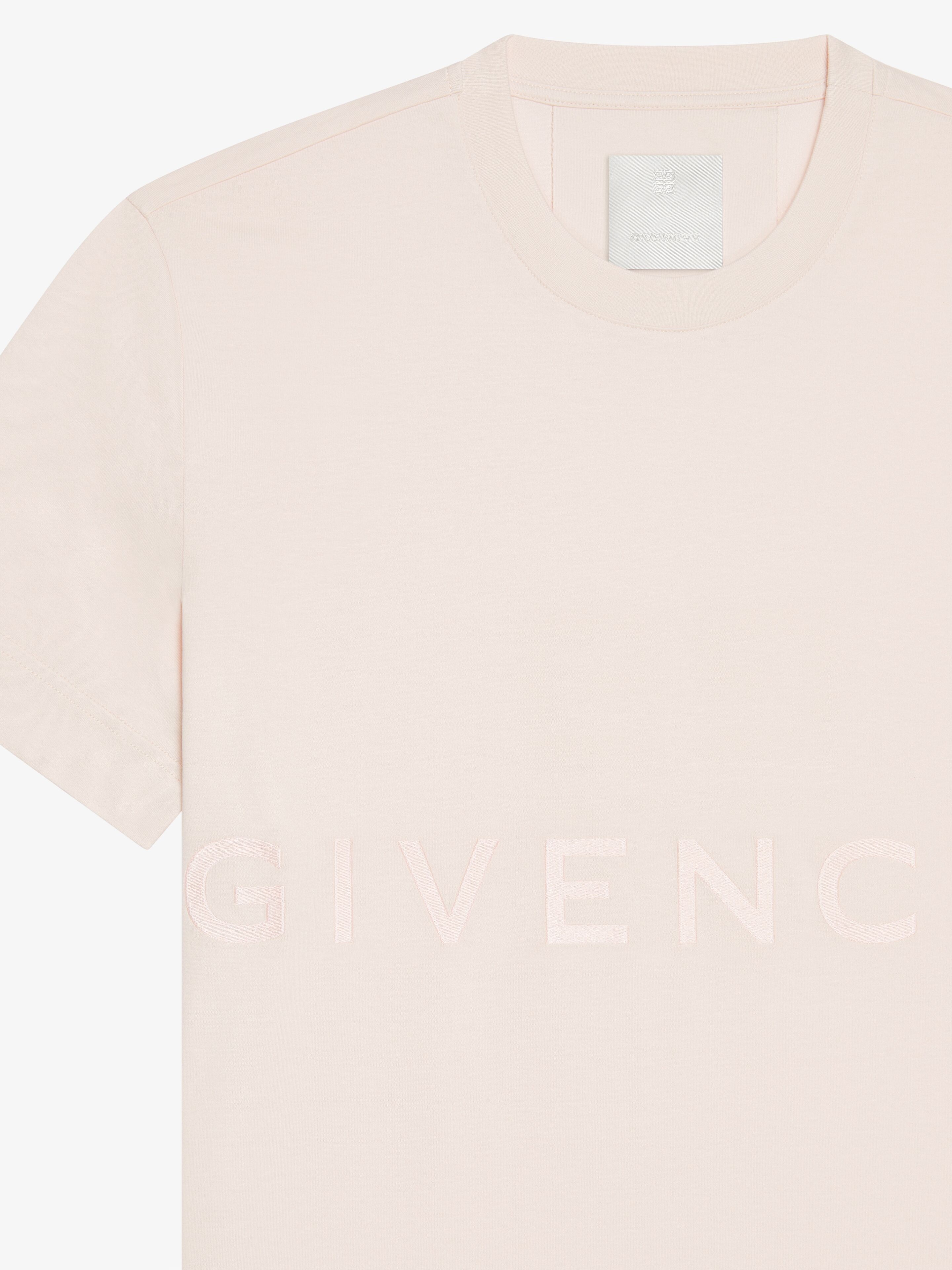 GIVENCHY 4G SLIM FIT T-SHIRT IN COTTON - 3