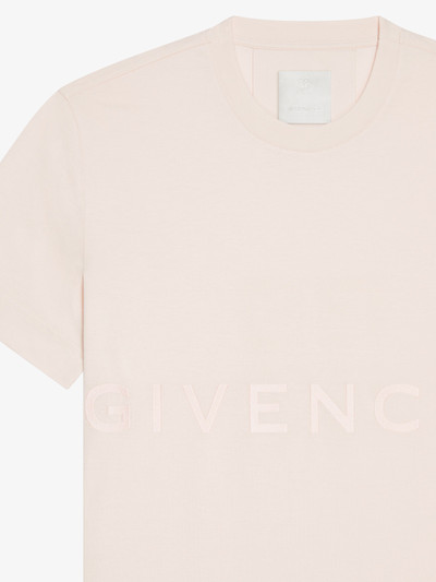 Givenchy GIVENCHY 4G SLIM FIT T-SHIRT IN COTTON outlook