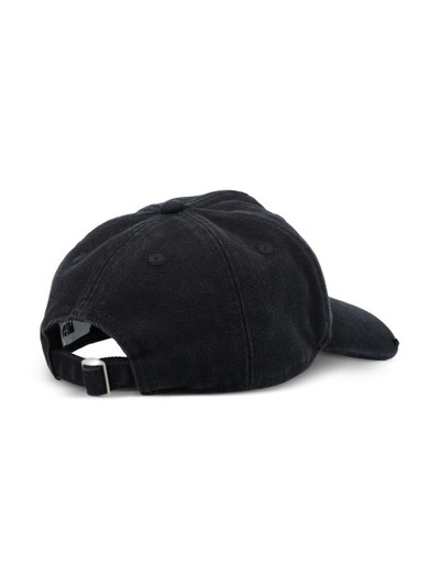 MSGM logo-embroidery cotton baseball hat outlook