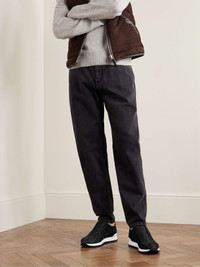 John Lobb Lift Nubuck Slip-On Sneakers | REVERSIBLE