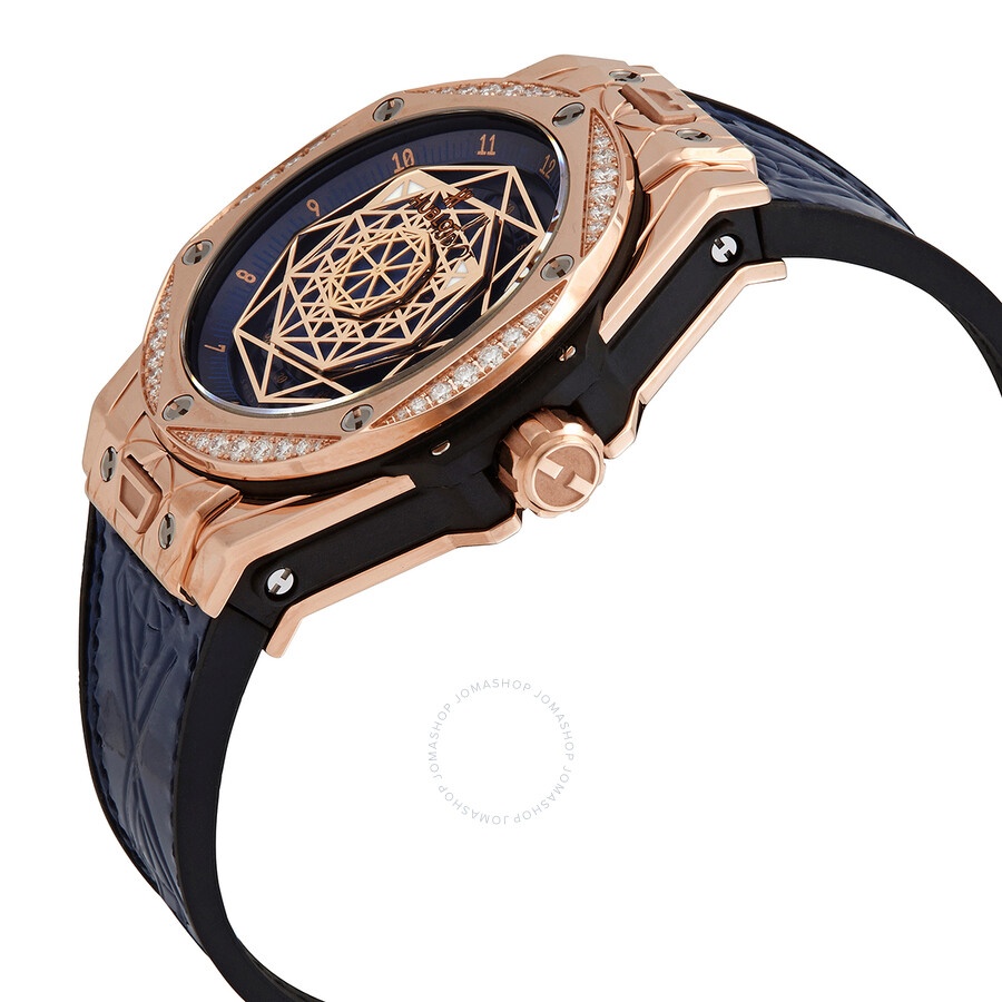 Hublot Big Bang Sang Bleu Blue Dial Ladies Watch 465.OS.7189.VR.1204.MXM19 - 2