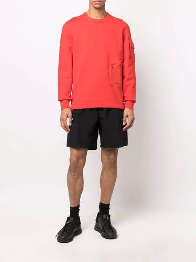 C.P. Company multi-pocket cotton sweatshirt outlook