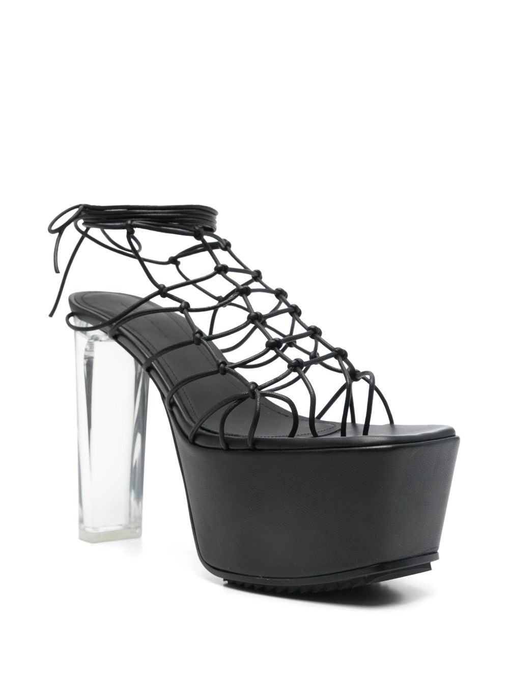 130mm Web Platform sandals - 2