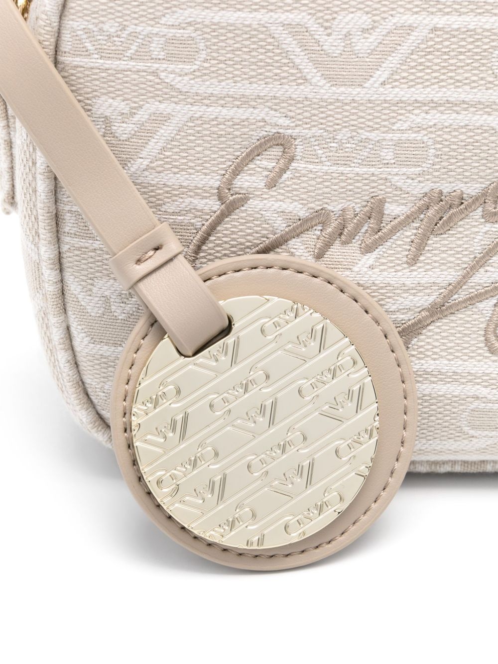 monogram-jacquard mini bag - 4