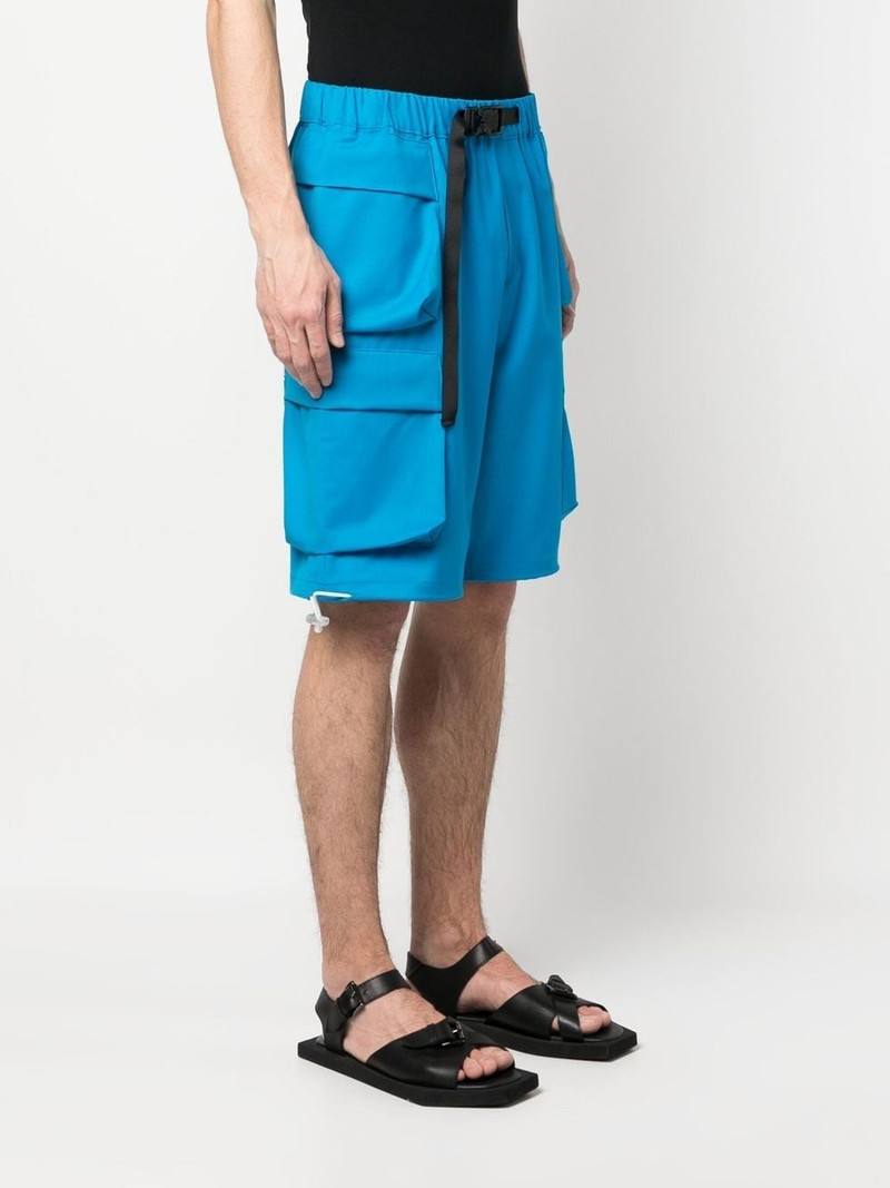 virgin wool cargo shorts 3