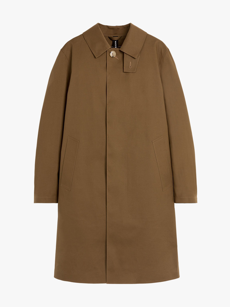 OXFORD BROWN BONDED COTTON 3/4 COAT 1