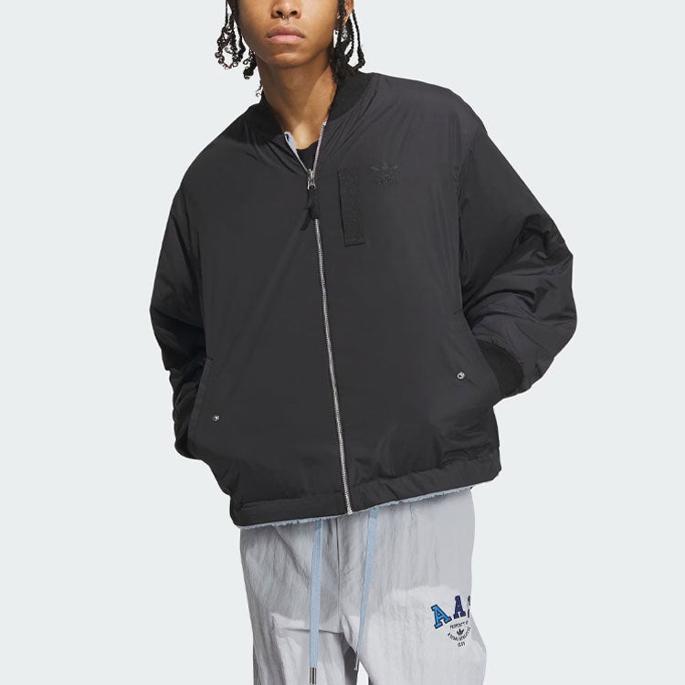 adidas Reverse Sherpa Jackets 'Black' IN0989 - 5