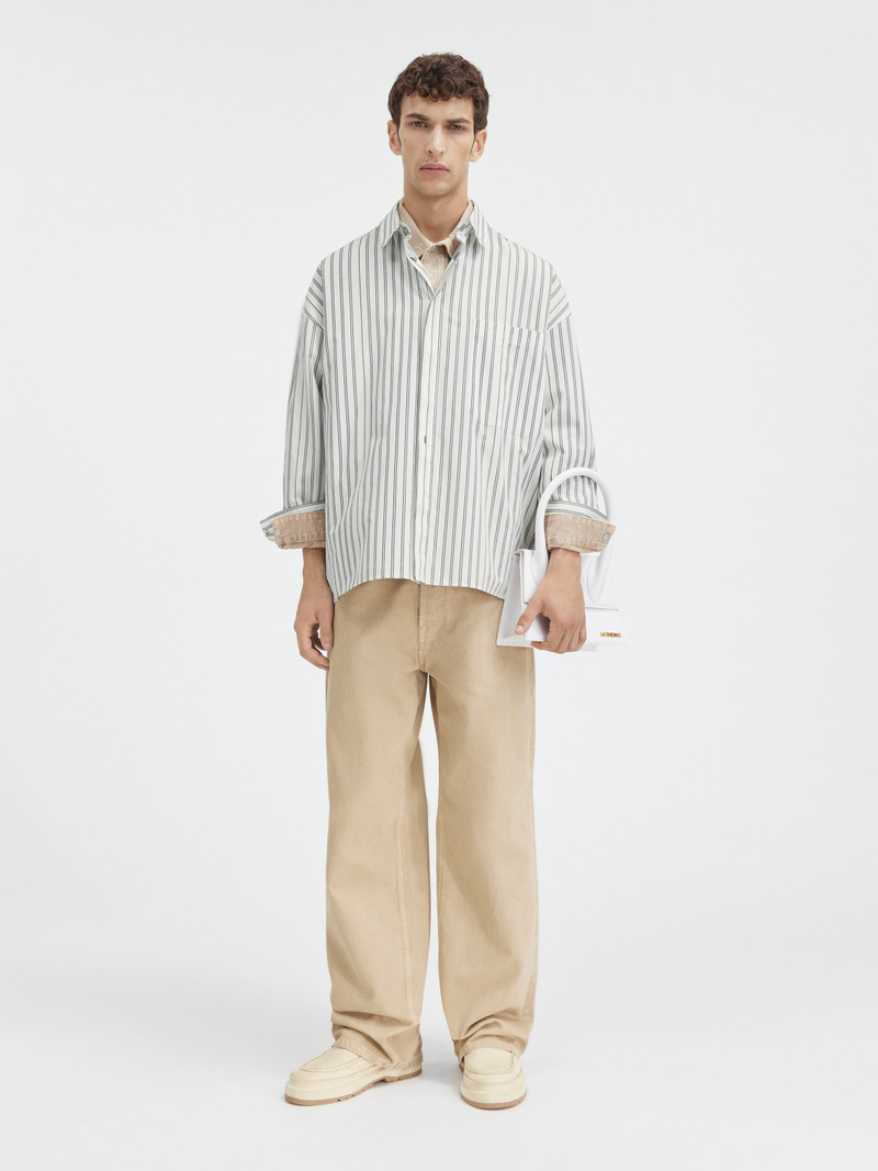 JACQUEMUS La chemise manches longue outlook