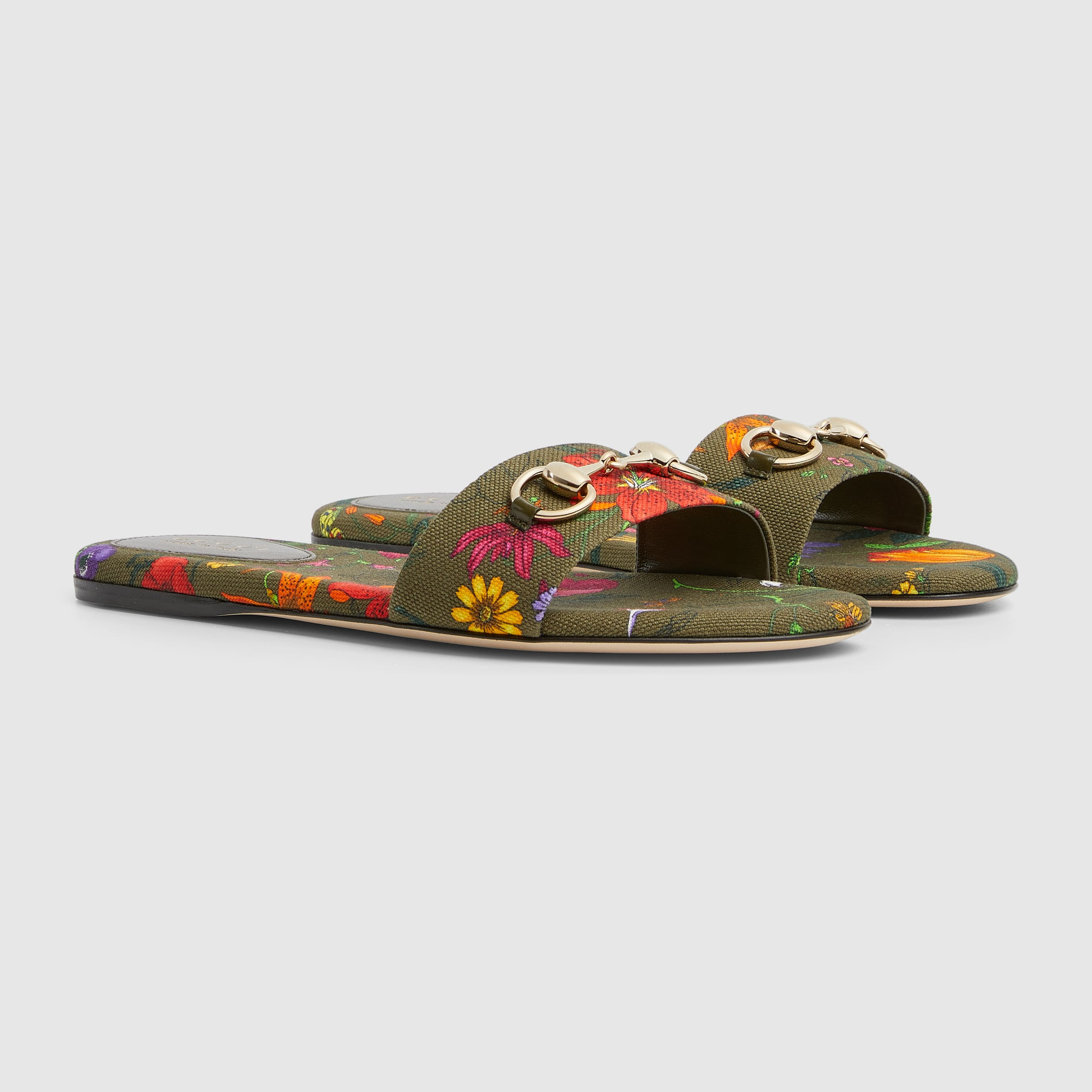 Women's slide sandal with Horsebit - 2