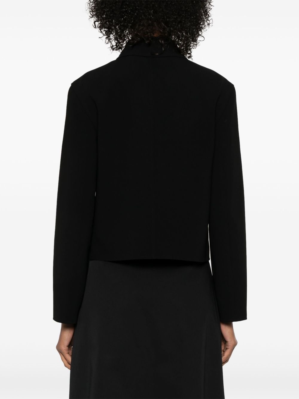 crepe-texture jacket - 4