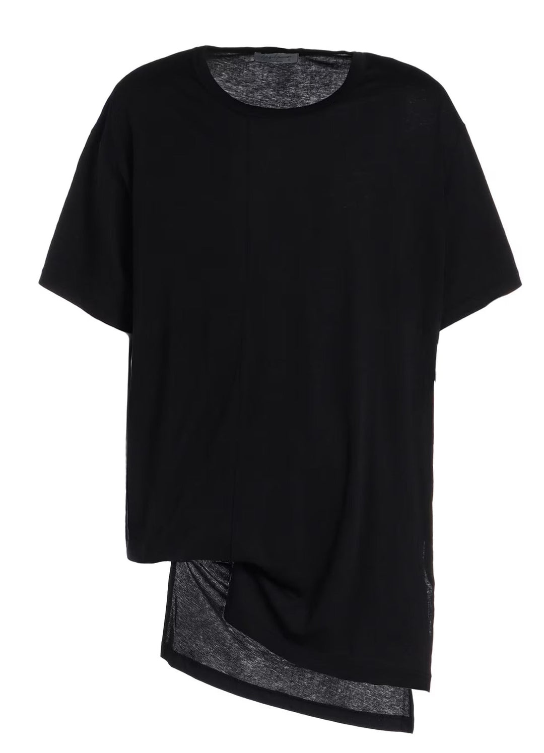 Asymmetry Hem Half Tee - 1