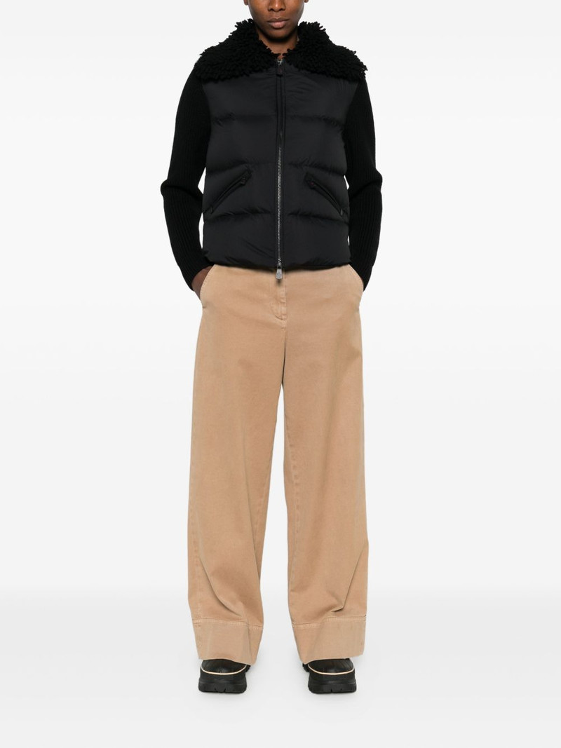 Moncler Grenoble padded zip-up jacket outlook