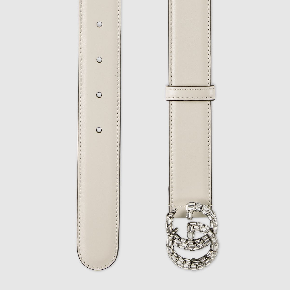 GG Marmont thin belt with crystals - 2