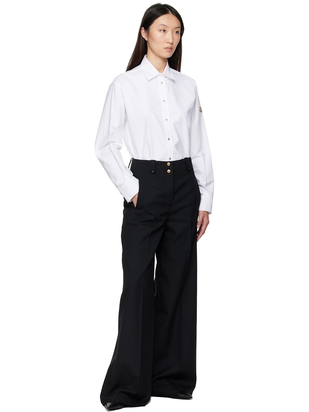White Canvas Shirt - 5