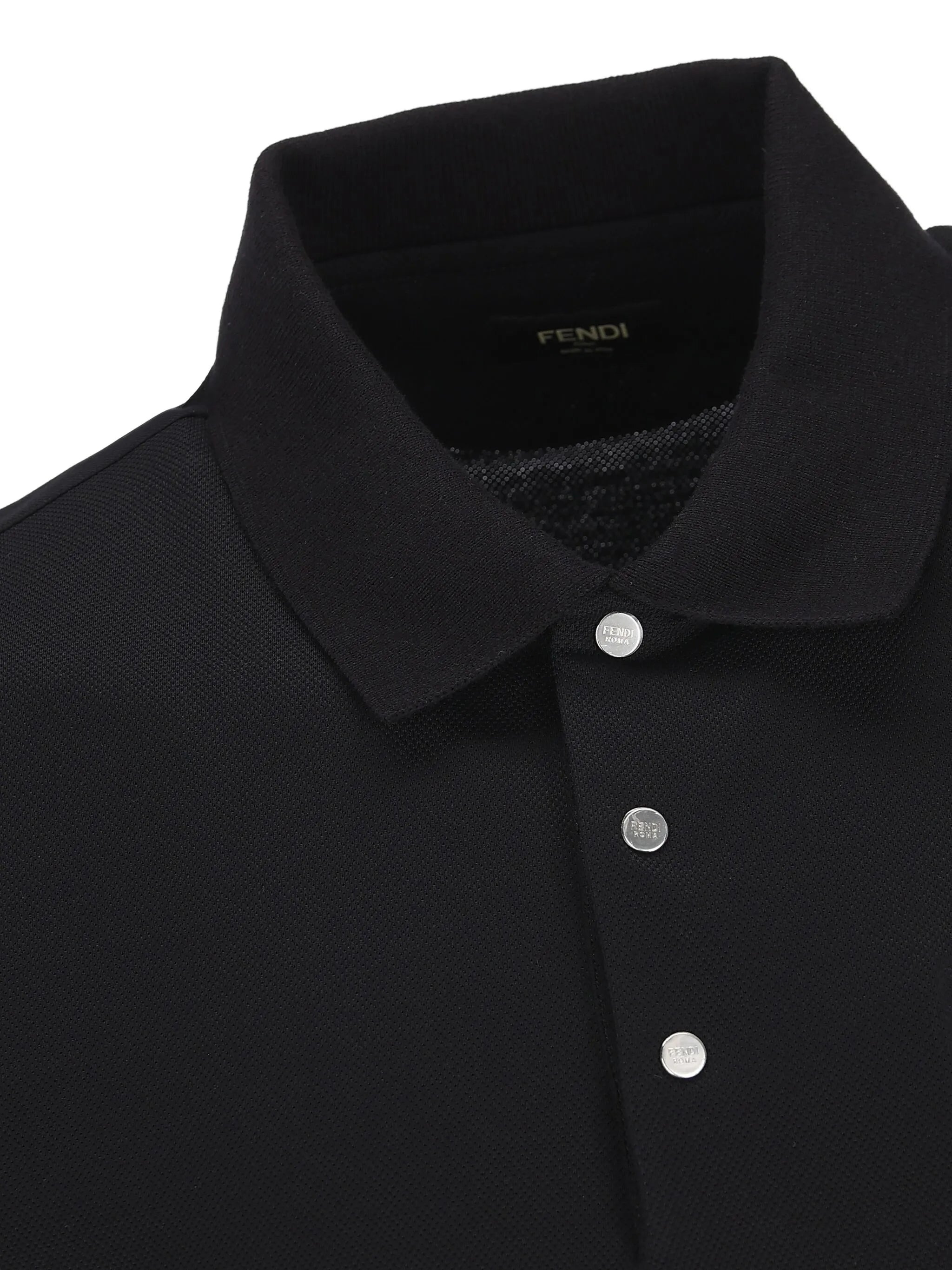embossed-logo piqué polo shirt - 4