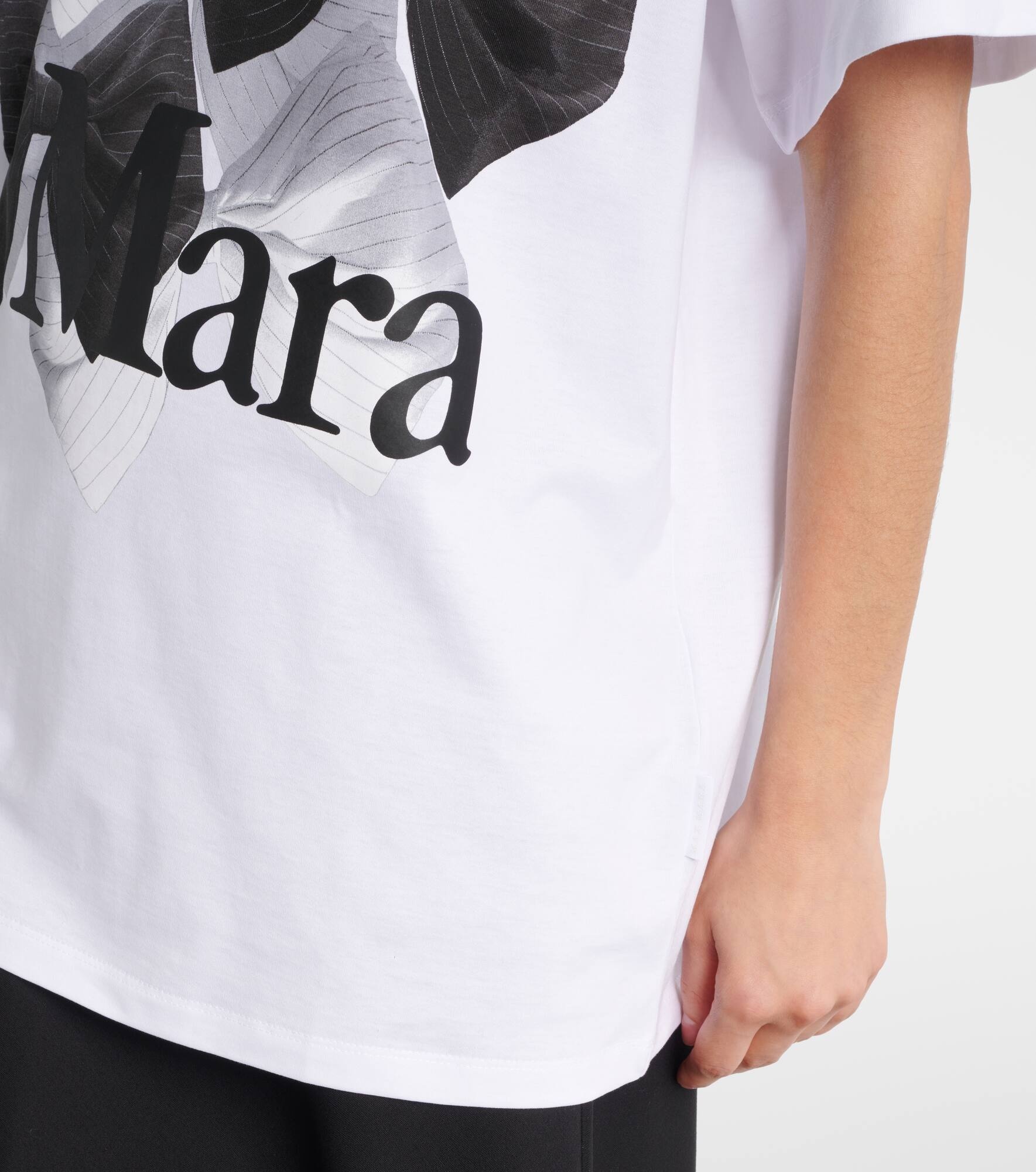 Sequoia logo printed cotton jersey T-shirt - 5