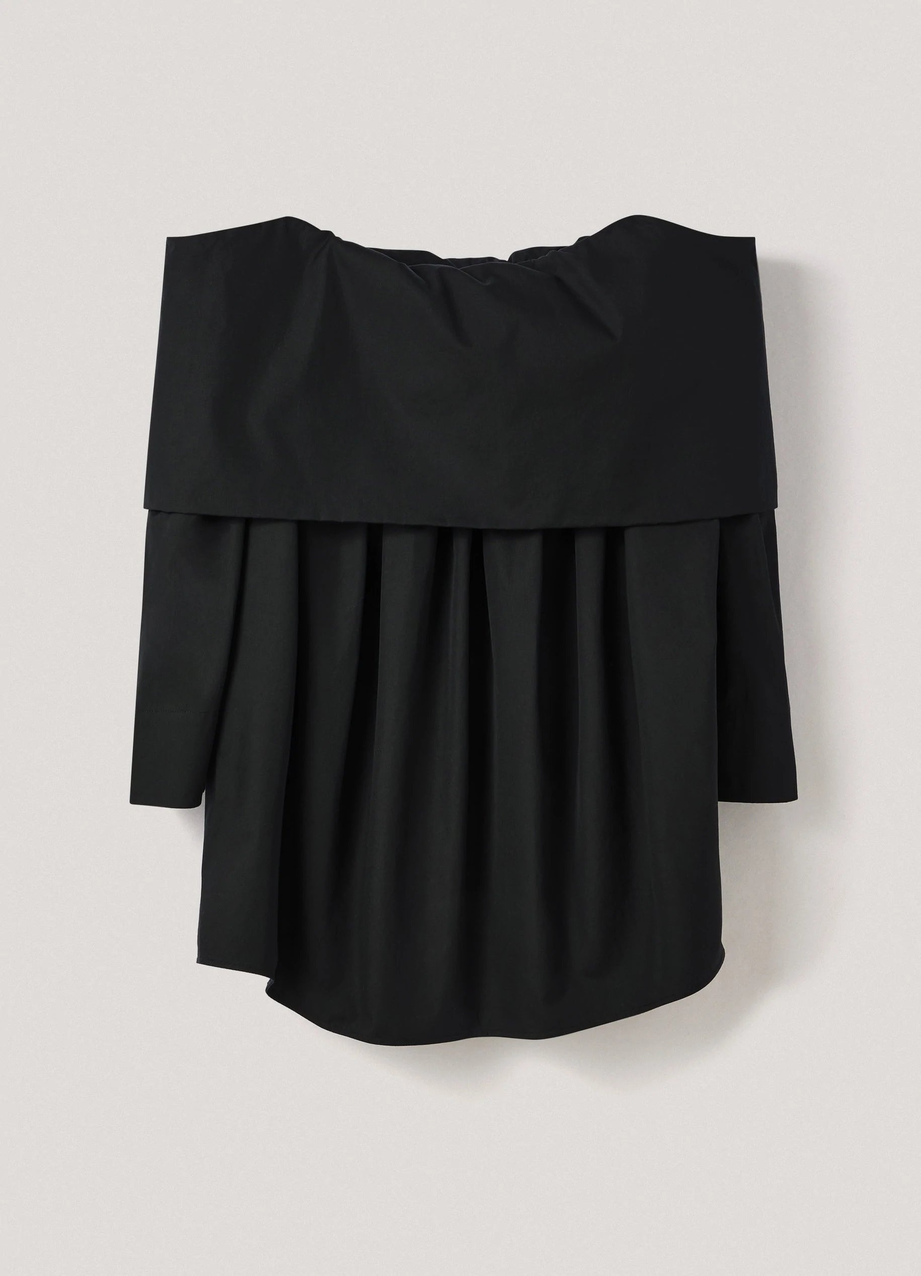BARE SHOULDER BLOUSE
COTTON POPLIN - 1