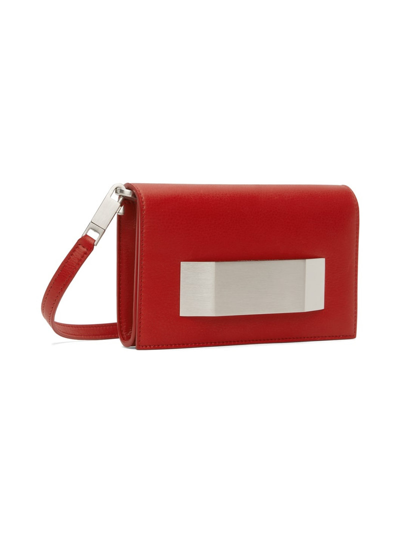 Rick Owens Red Calfskin Clutch outlook