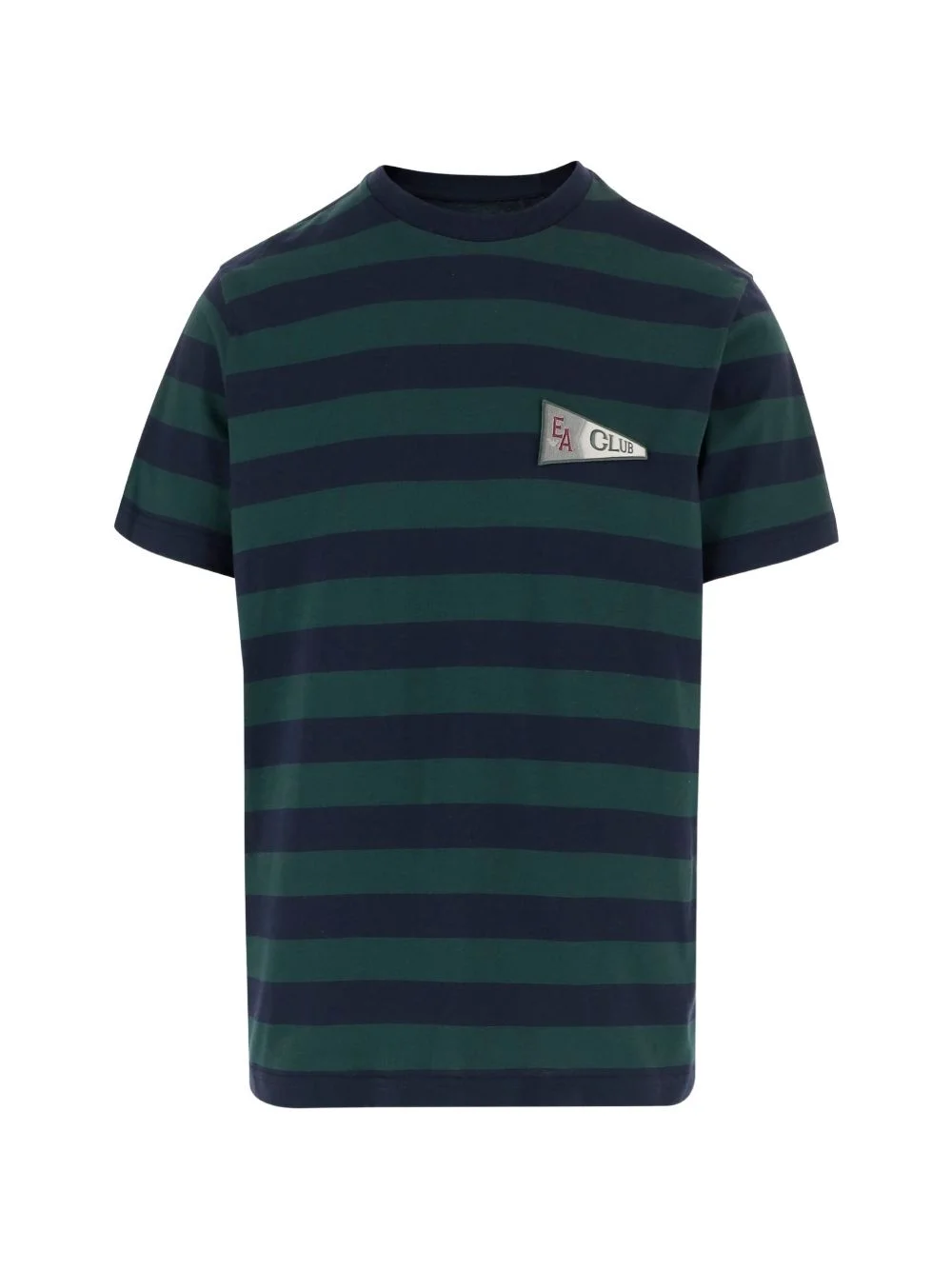 Eagle Club striped T-shirt - 1