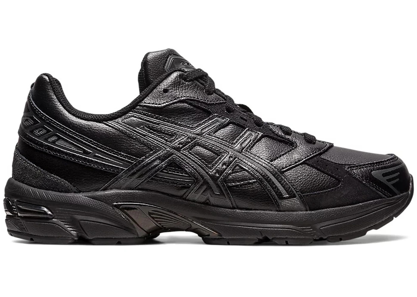 ASICS Gel-1130 Leather Black Dark Grey - 1